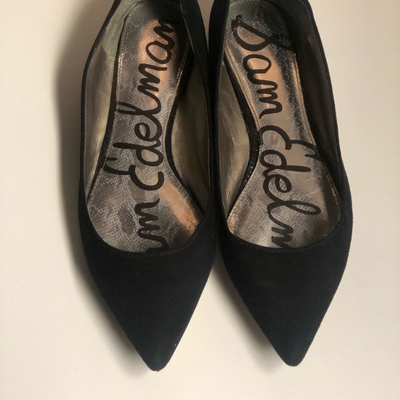 Sam Edelman Rae Black Suede Flats - Picture 6 of 6